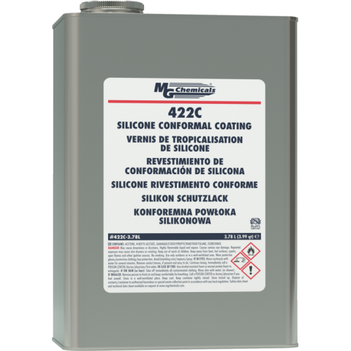 Лак защитный силиконовый 422C-3.78L MG Chemicals